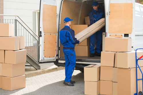 Careful packing and furniture handling for a local house move
