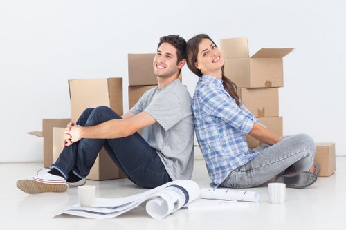 Professional packing services for a Southkensington home move