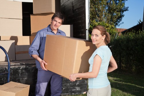 Residential moving service for a South Kensington flat or townhouse